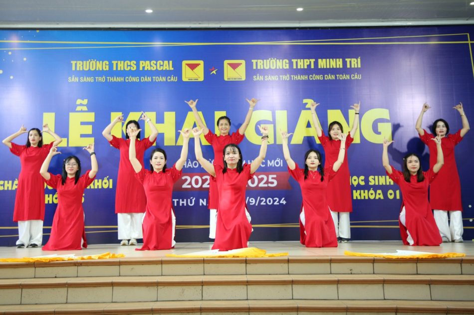 📸 TỰU TRƯỜNG NĂM HỌC 2024 – 2025: BƯỚC KHỞI ĐẦU CỦA HỆ THỐNG GIÁO DỤC PASCAL – MINH TRÍ