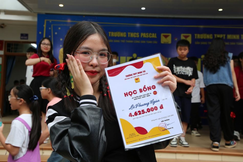 Học bổng Minh Trí học kì 1 năm học 2024 – 2025