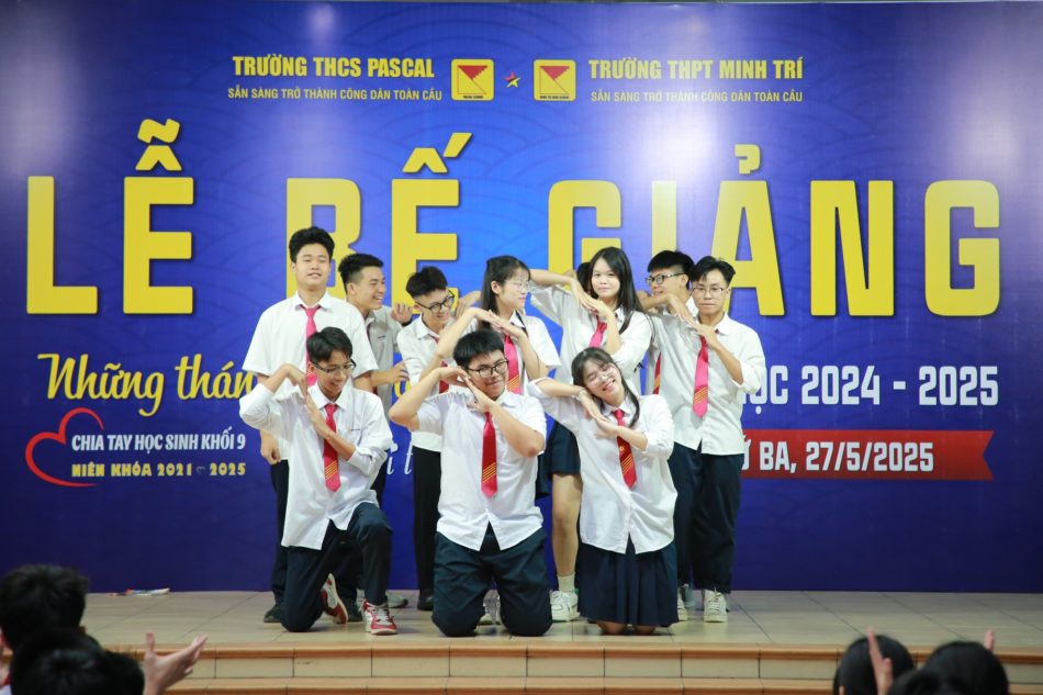 LỄ BẾ GIẢNG – NĂM HỌC ĐẦU TIÊN CỦA TRƯỜNG THPT MINH TRÍ